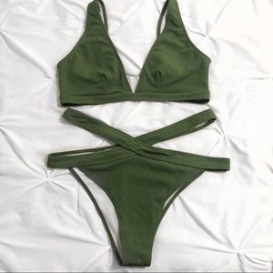 Army Green Bikini
